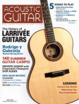 Acoustic Guitar Larrivée Guitars Cover April 2008