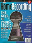 Home Recording The Keys To Your Studio Cover April 2001